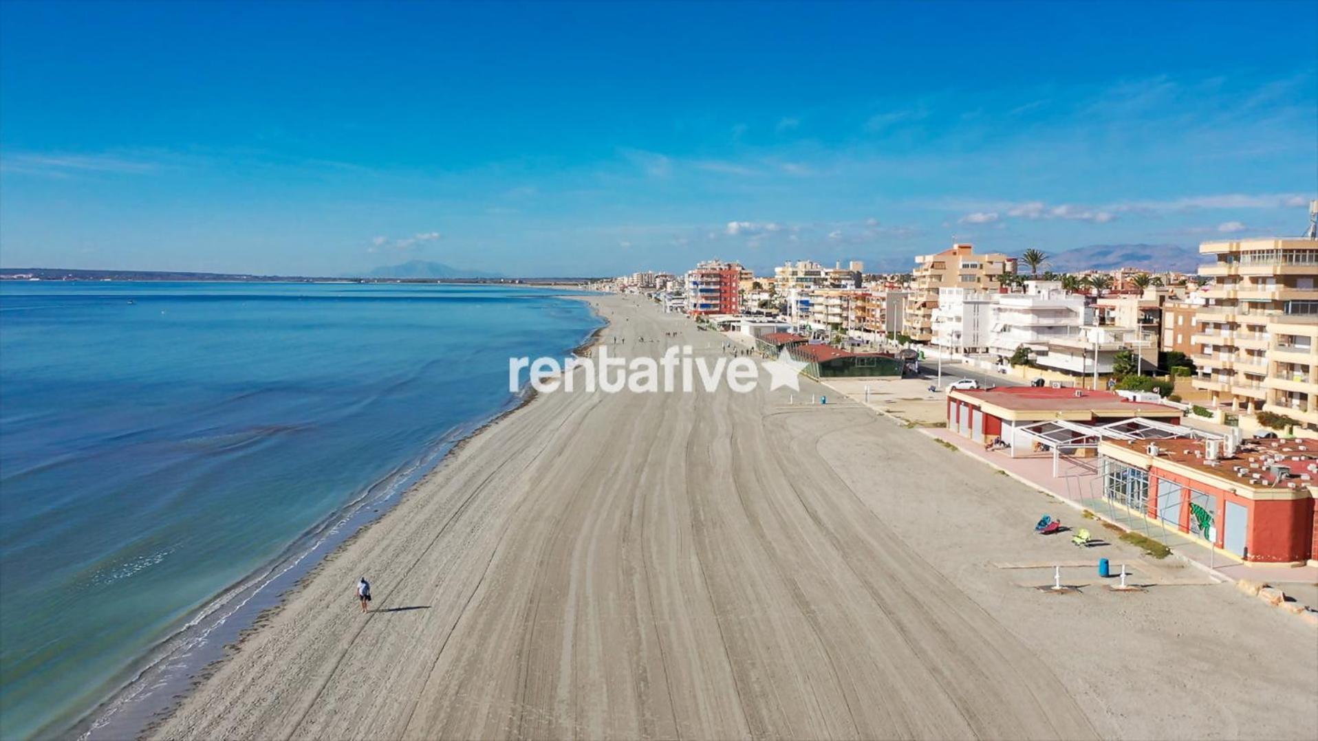 Rentafive Primera Linea Terraza Reformado Santa Pola Exterior foto