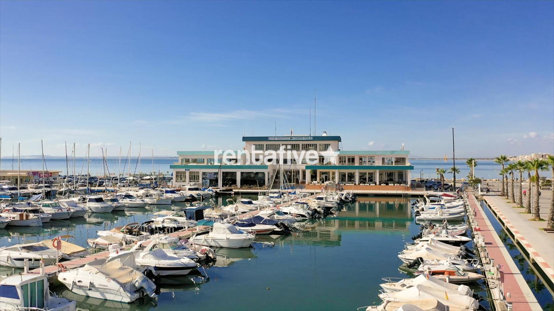 Rentafive Primera Linea Terraza Reformado Santa Pola Exterior foto